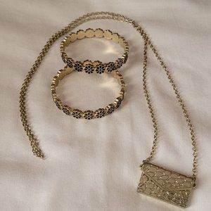 Necklace and 2 Bracelets Bundle